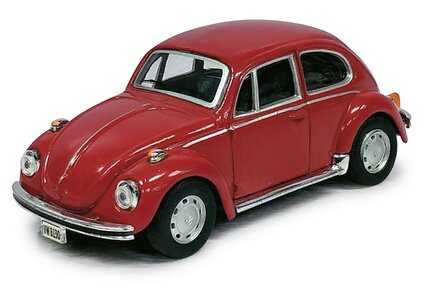  VW Beetle Burgundy (Oxford Diecast 1:43)
