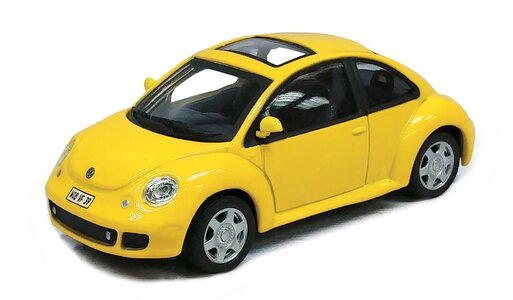  Cararama New Beetle Yellow (Oxford Diecast 1:43)