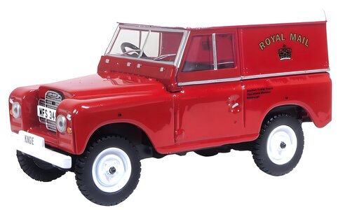 Royal Mail Land Rover Series III Postbus (Oxford Diecast 1:43)