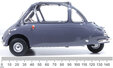  Heinkel Kabine LHD Troy Grey (Oxford Diecast 1:18)