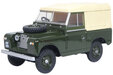 - Land Rover Series II SWB Canvas Bronze Green (Oxford Diecast 1:43)