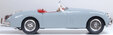  Jaguar XK150 Roadster Mist Grey (Oxford Diecast 1:43)