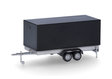  - trailer with canvas, black (Herpa 1:87)