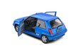 Blue Renault 5 GT Turbo MK2 '89 (Solido 1:18)
